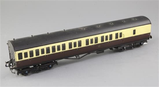 A GWR non corridor brake end coach, no.6218